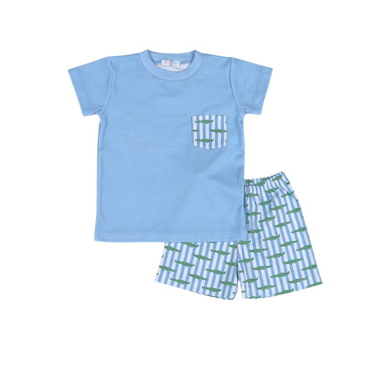 BYK-020 Bayou Kids Short Set