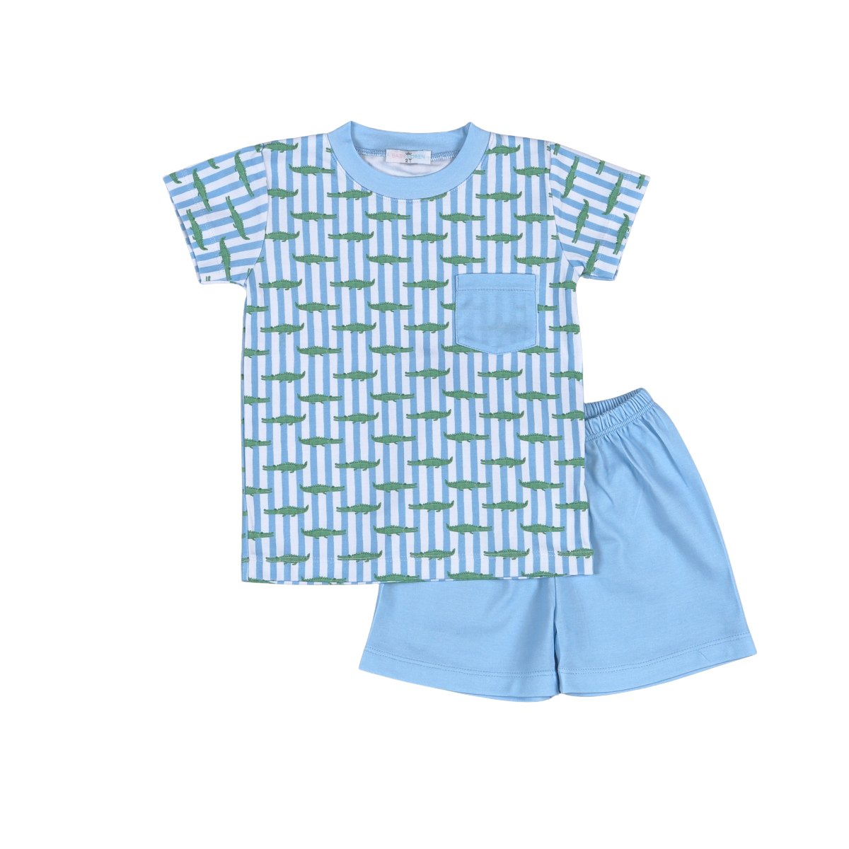 BYK-021 Bayou Kids Short Set