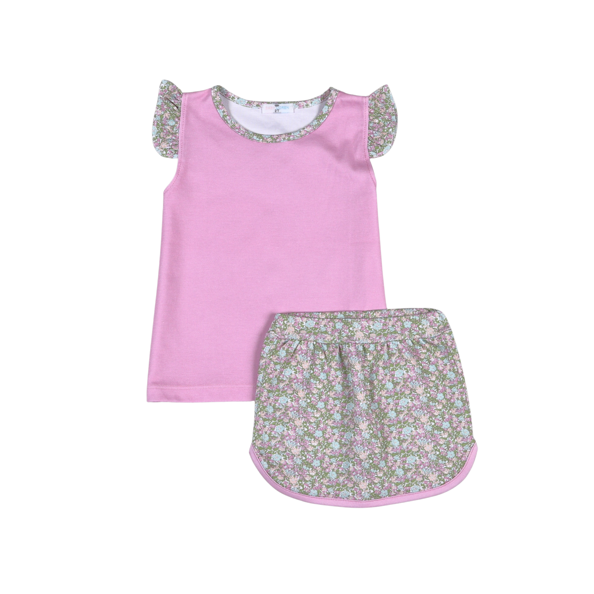 EVE-260 Eve Floral Skort Set