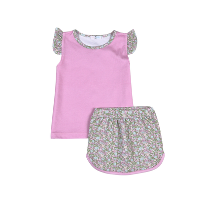 EVE-260 Eve Floral Skort Set