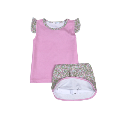 EVE-260 Eve Floral Skort Set