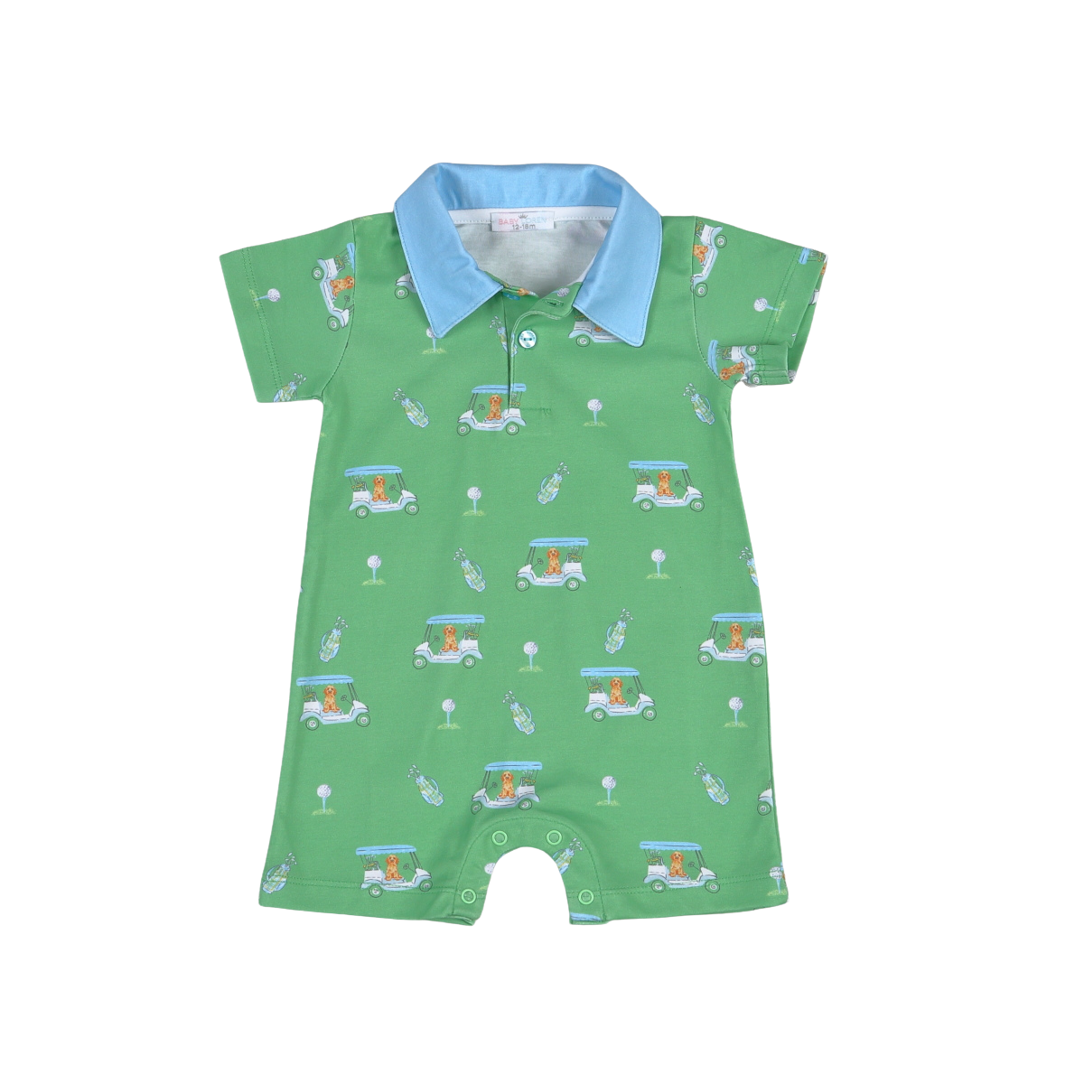 GLF-033 Golf Buddies Blue Romper