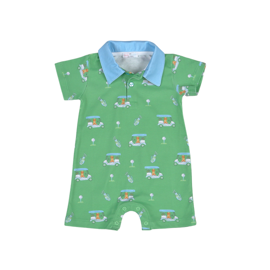GLF-033 Golf Buddies Blue Romper