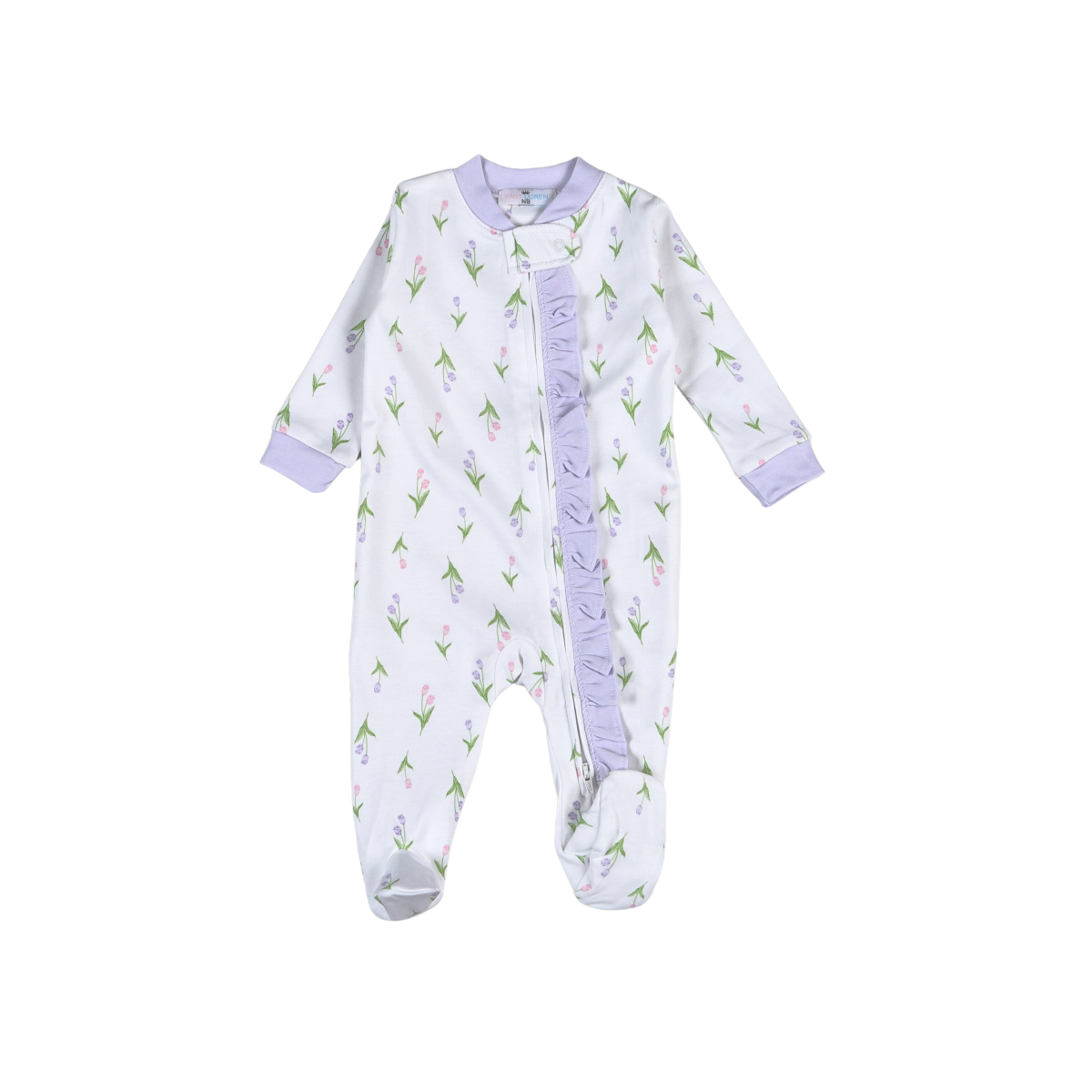 ZOE-214 Zoe Zipper Footie