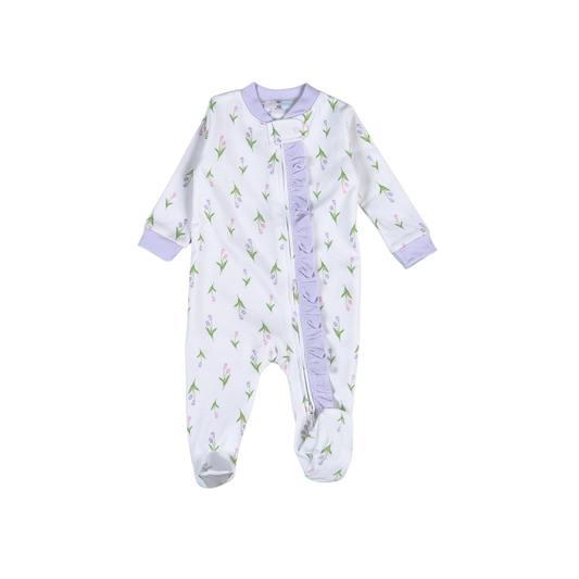ZOE-214 Zoe Zipper Footie