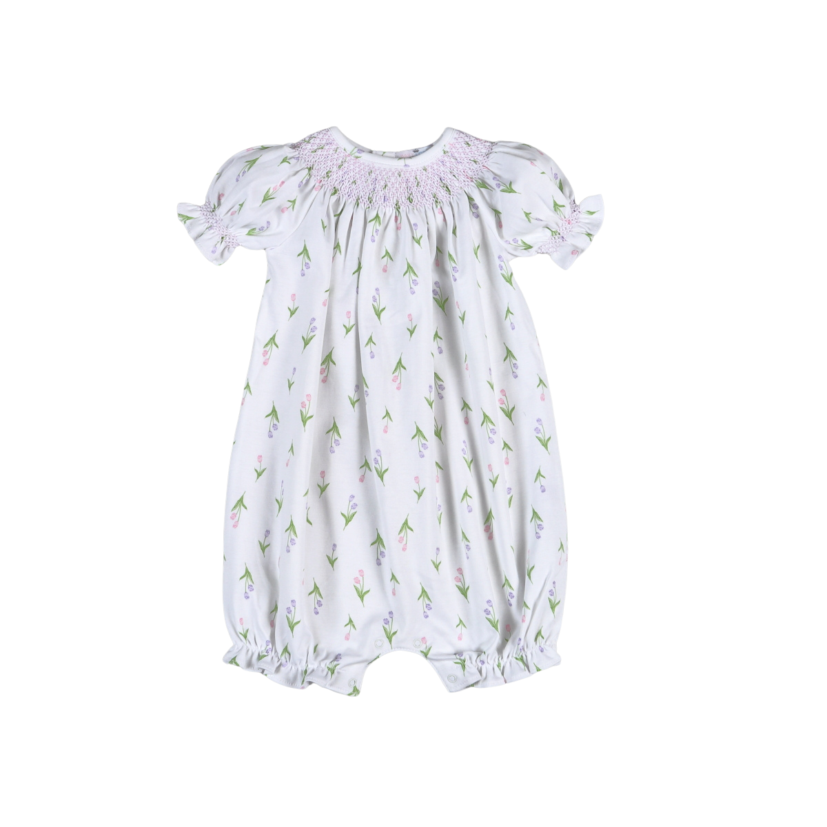 ZOE-530 Zoe Hand Smocked Bishop Bubble
