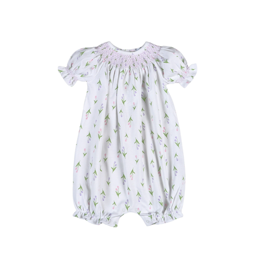 ZOE-530 Zoe Hand Smocked Bishop Bubble