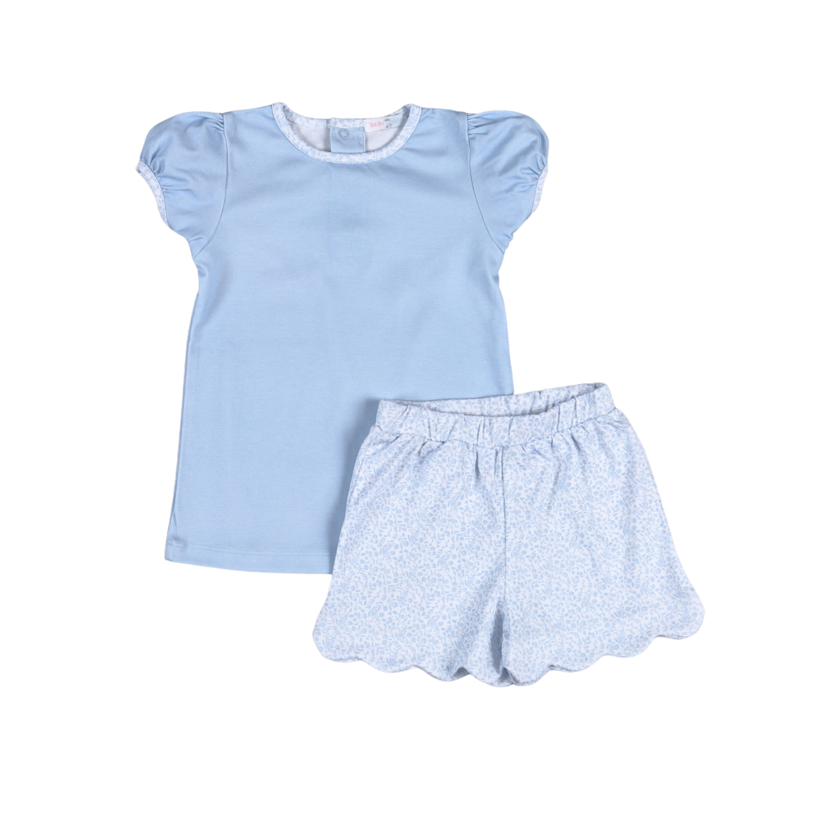 IVY-220 Ivy Floral Short Set