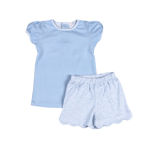 IVY-220 Ivy Floral Short Set