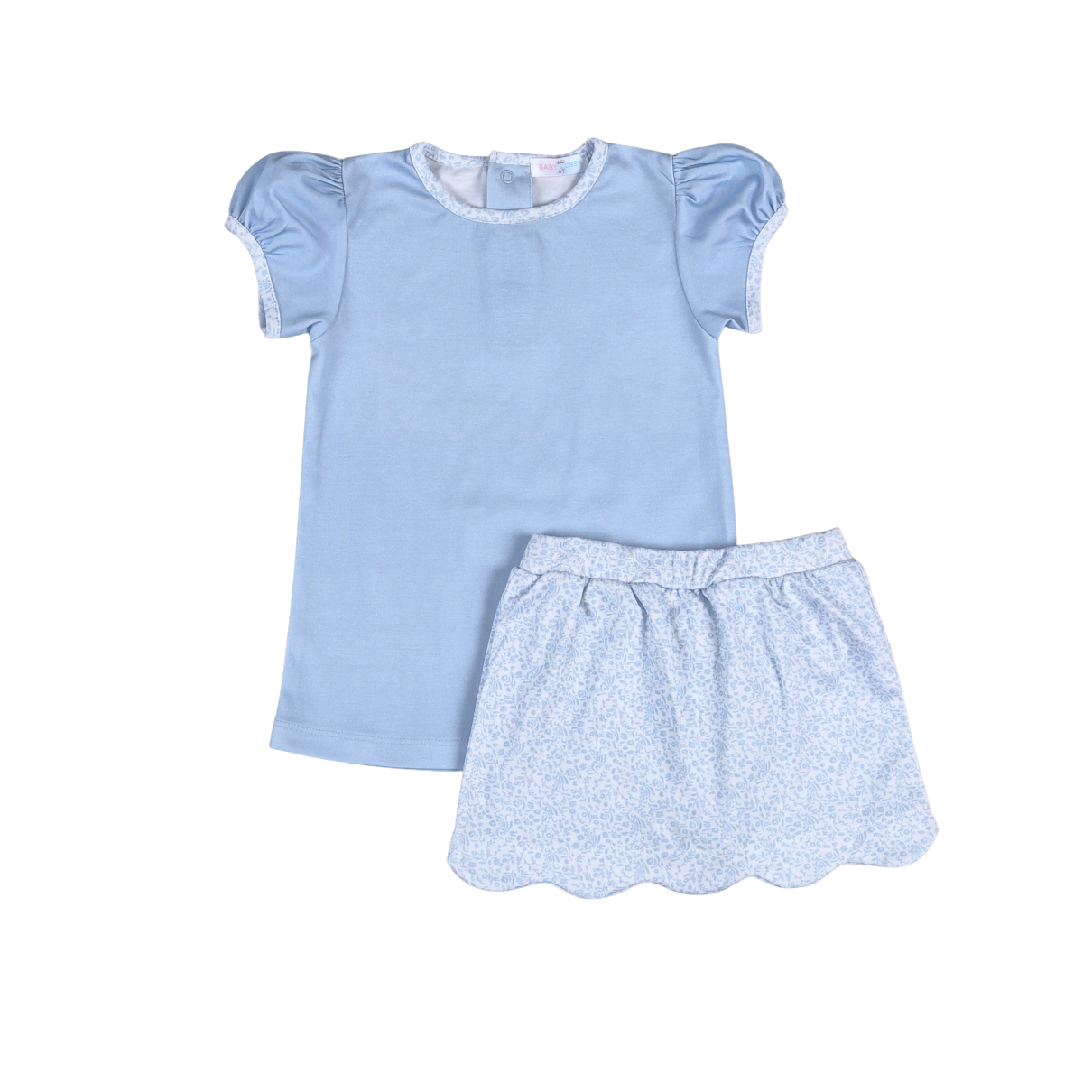 IVY-260 Ivy Floral Skort Set