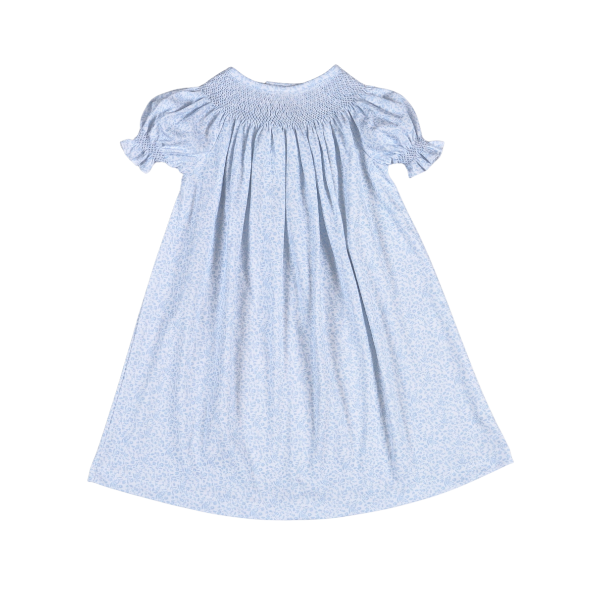 IVY-540 Ivy Floral Hand Smocked Bishop Dress