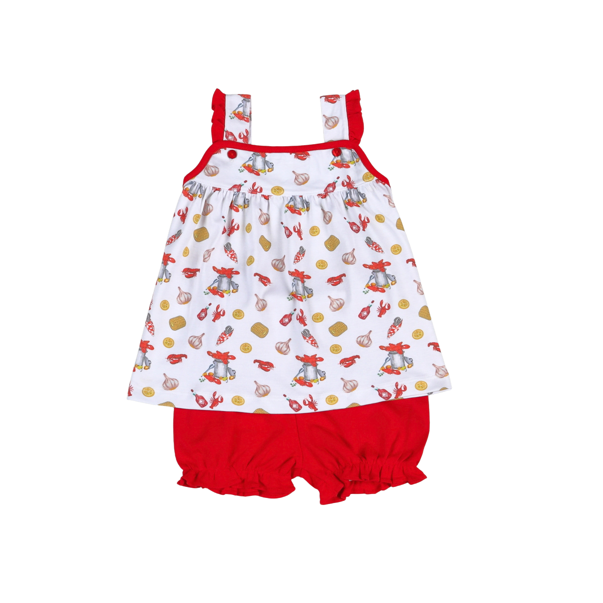 LCA-232 Lil'Cajun Bloomer set