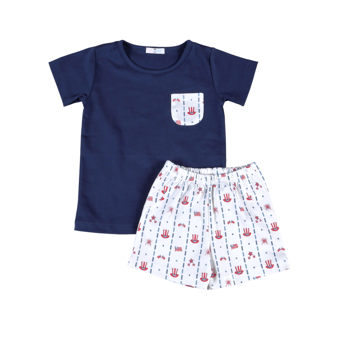 CLB-020 Celebrate Blue Short Set