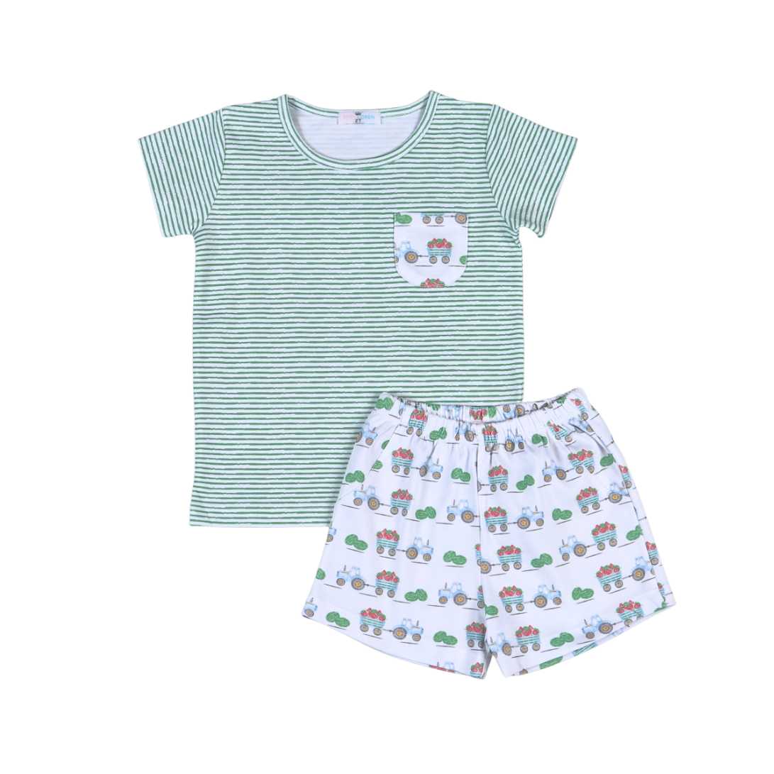 TTR-020 Tractors and Melons Short Set