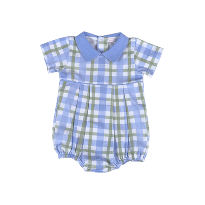 JON-130 Blue Plaids Jon Bubble