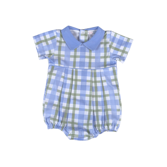 JON-130 Blue Plaids Jon Bubble