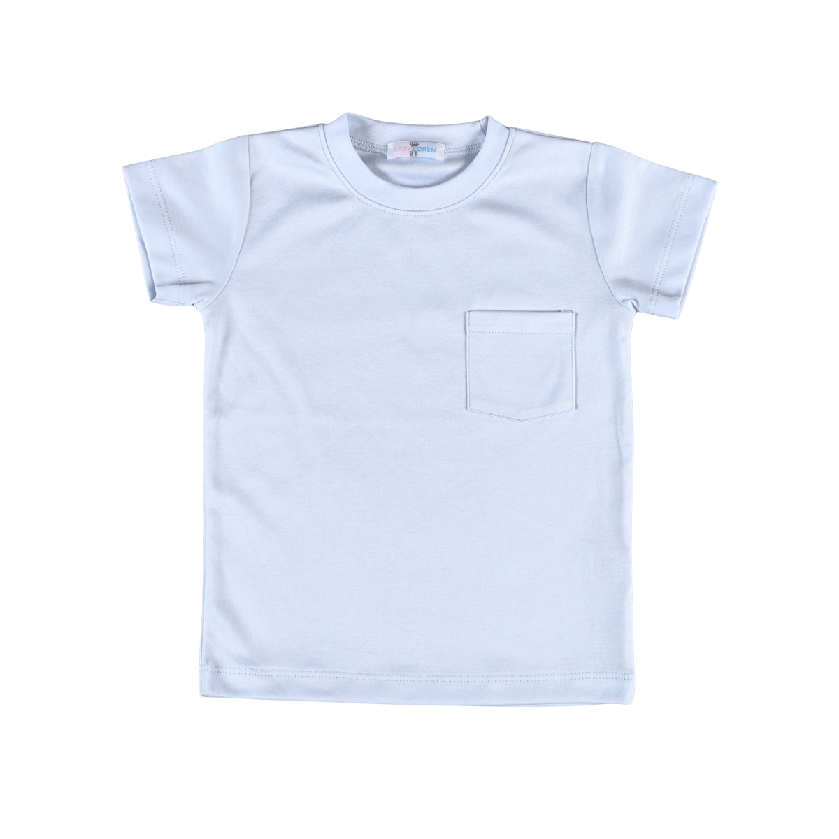 BLU-210 SOLID BLUE  T-SHIRT