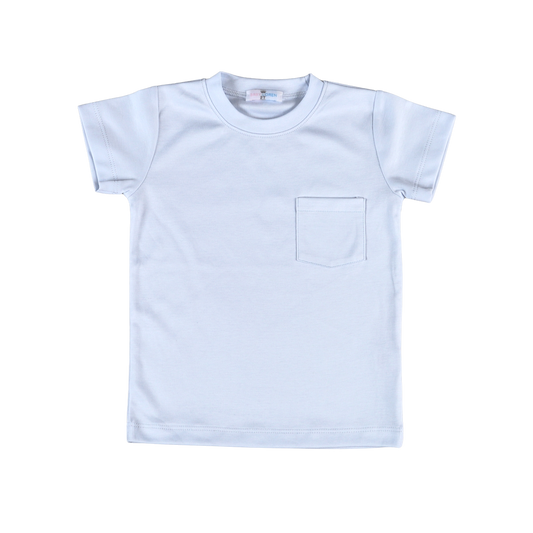 BLU-210 SOLID BLUE  T-SHIRT