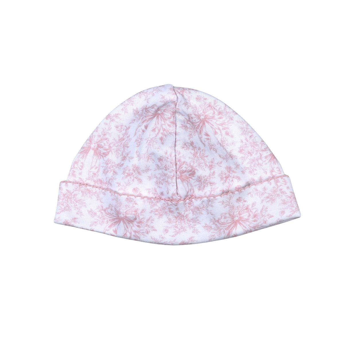 HGI-915  Gigi Pink Toile Ride Beanie
