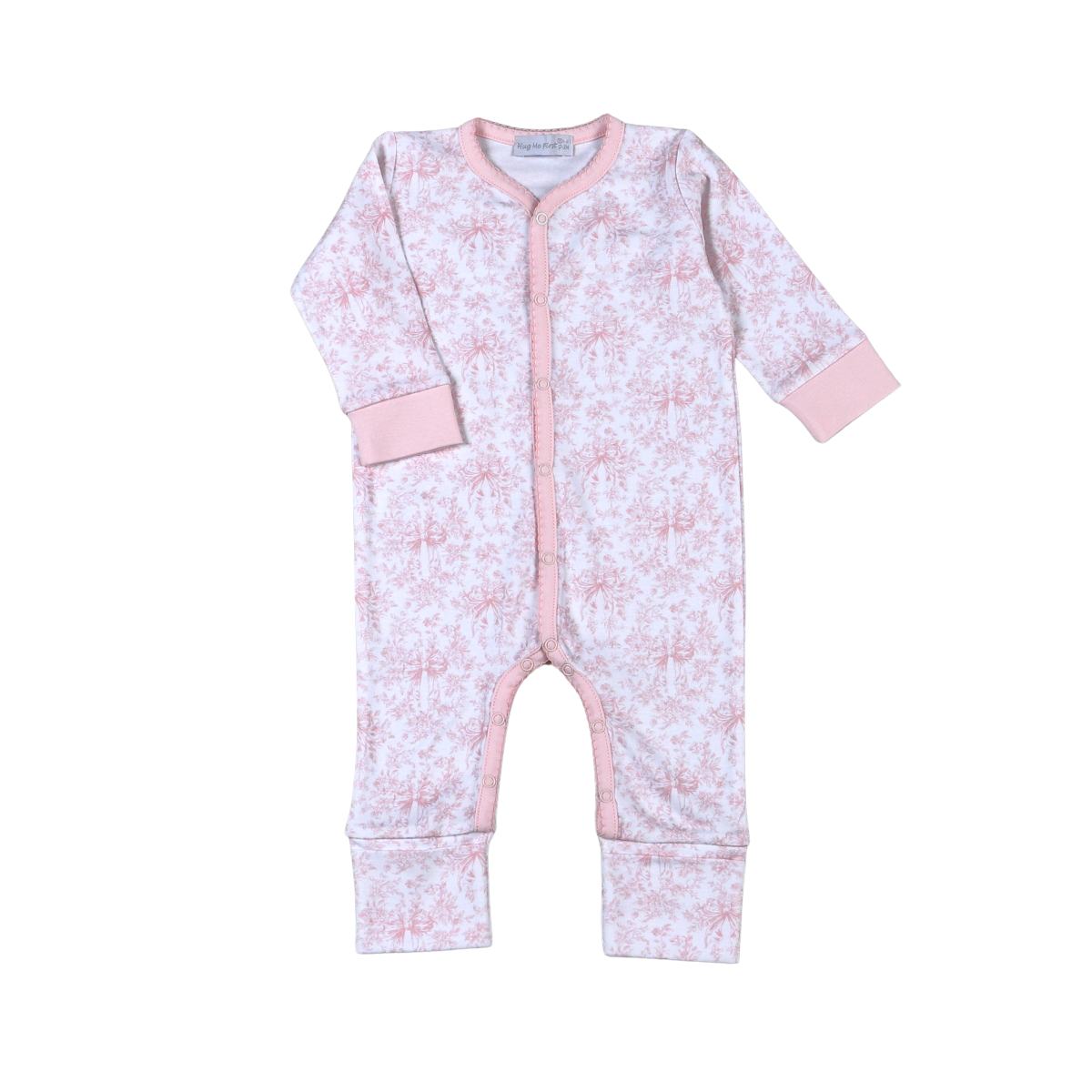 HGI-913  Gigi Pink Toile Ride Playsuit