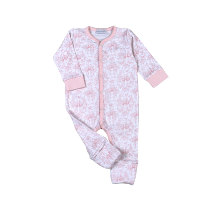 HGI-913  Gigi Pink Toile Ride Playsuit