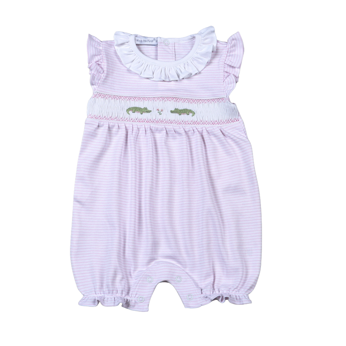 HGA-430 Pink  Hand Smk Gators Bubble
