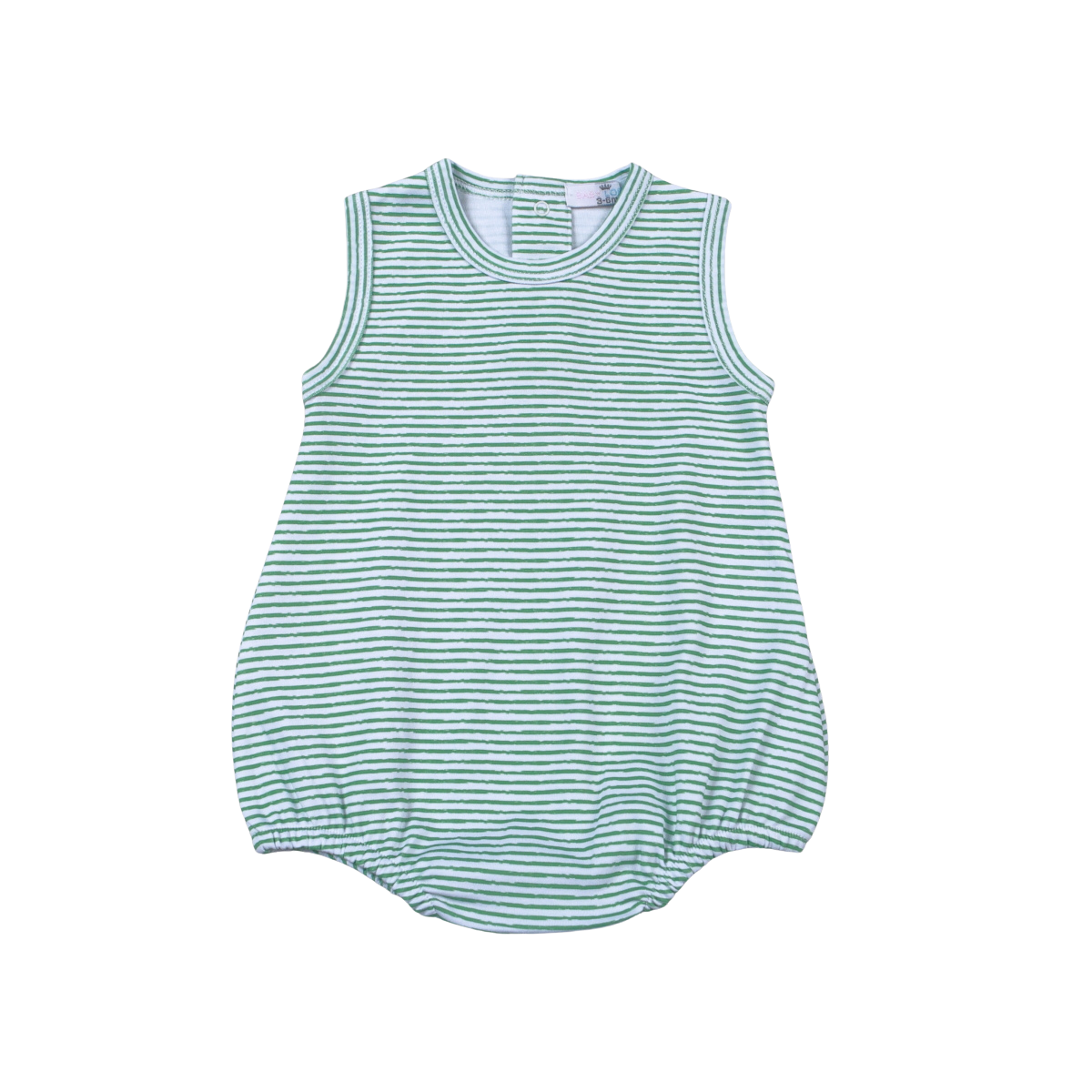 GRS-930 Green Stripes Pima Bubble