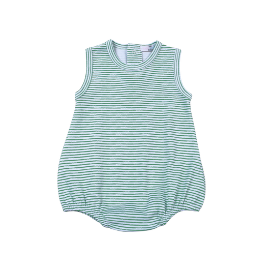 GRS-930 Green Stripes Pima Bubble