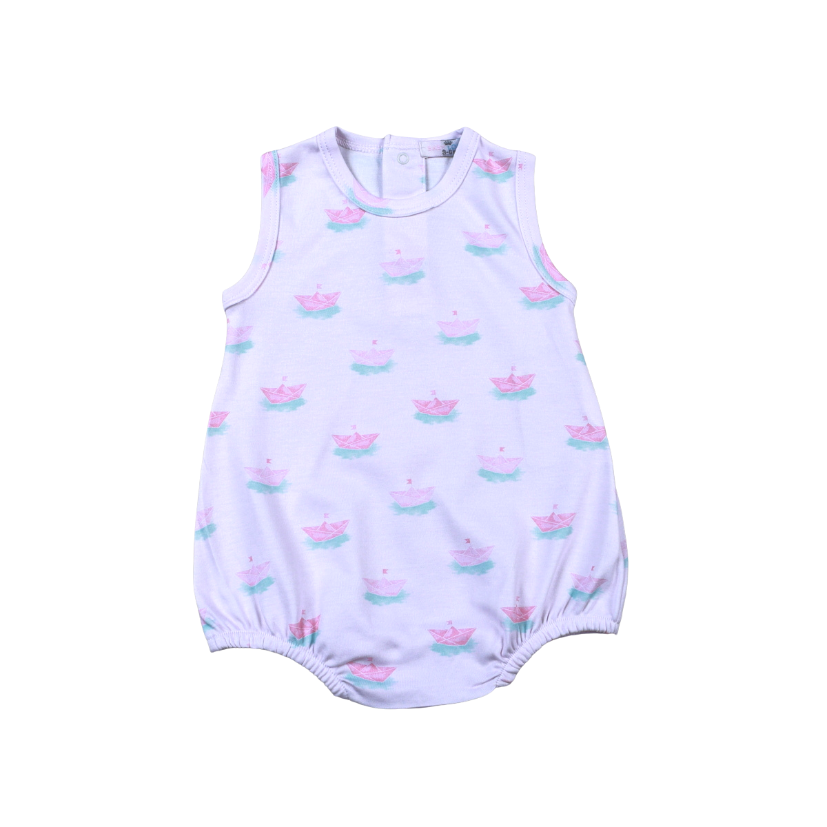 PBT-930 Pink Paper Boats Pima Bubble