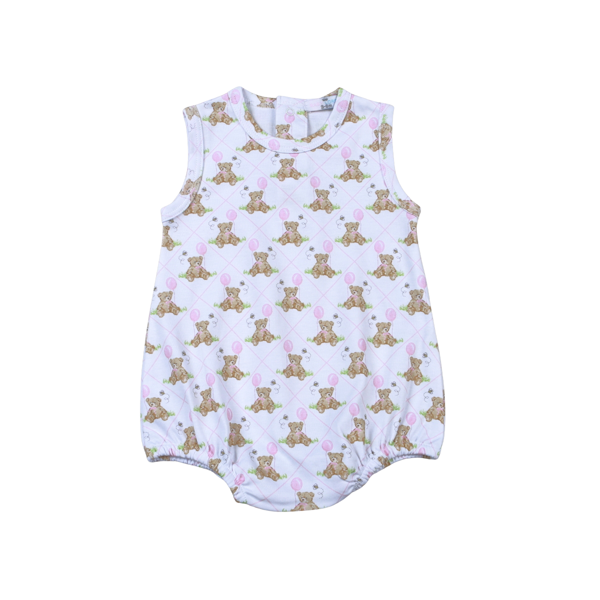 PBR-930 Pink Baby Bears Pima Bubble