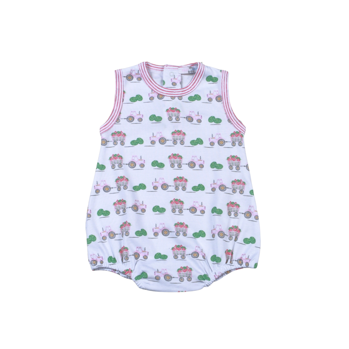 PTR-930 Pink Watermelon Tractor Pima Bubble