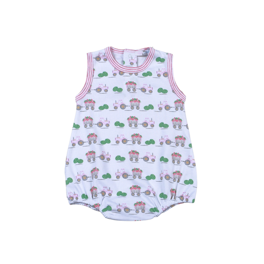 PTR-930 Pink Watermelon Tractor Pima Bubble