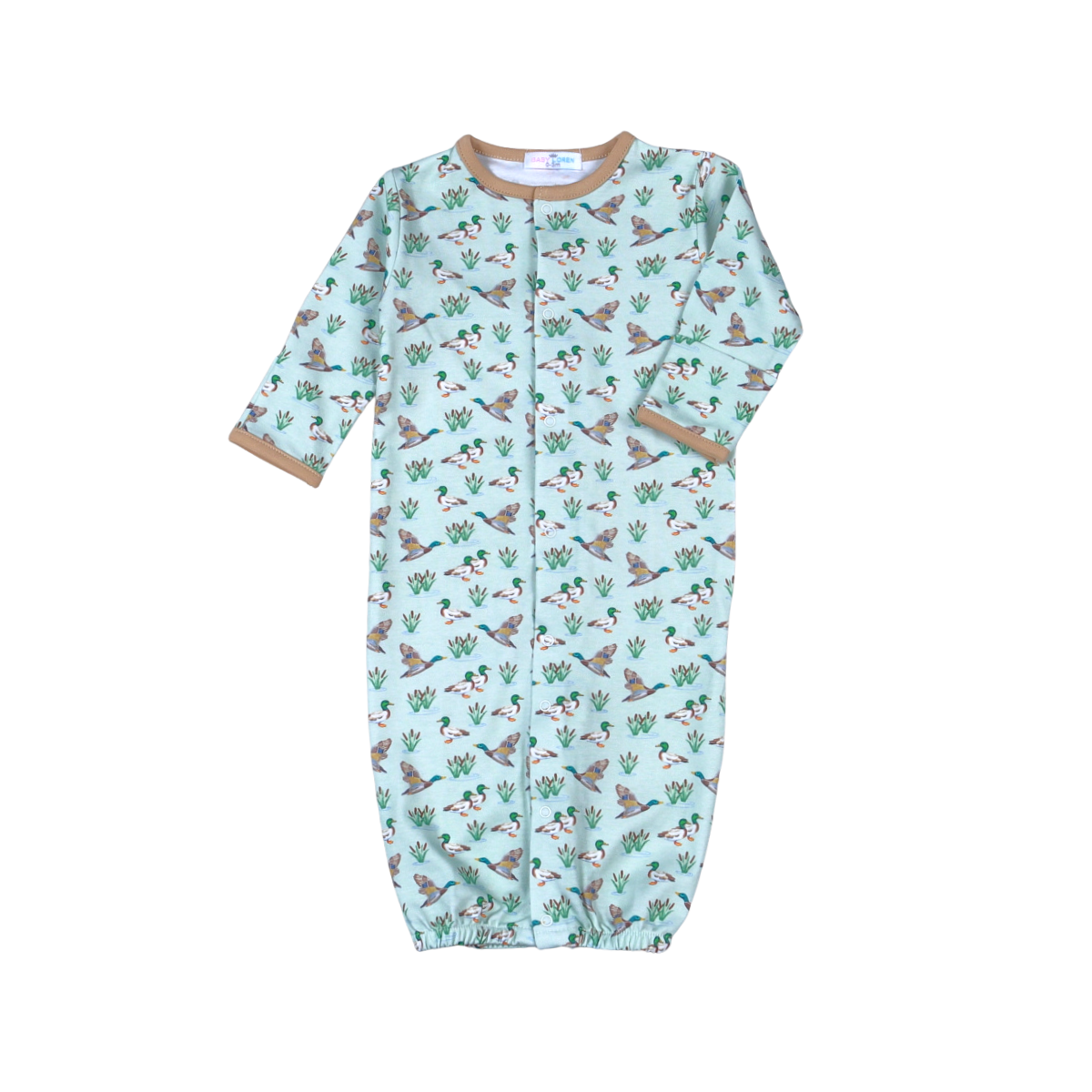 MLK-011 Mallard Ducks Pima Converter gown