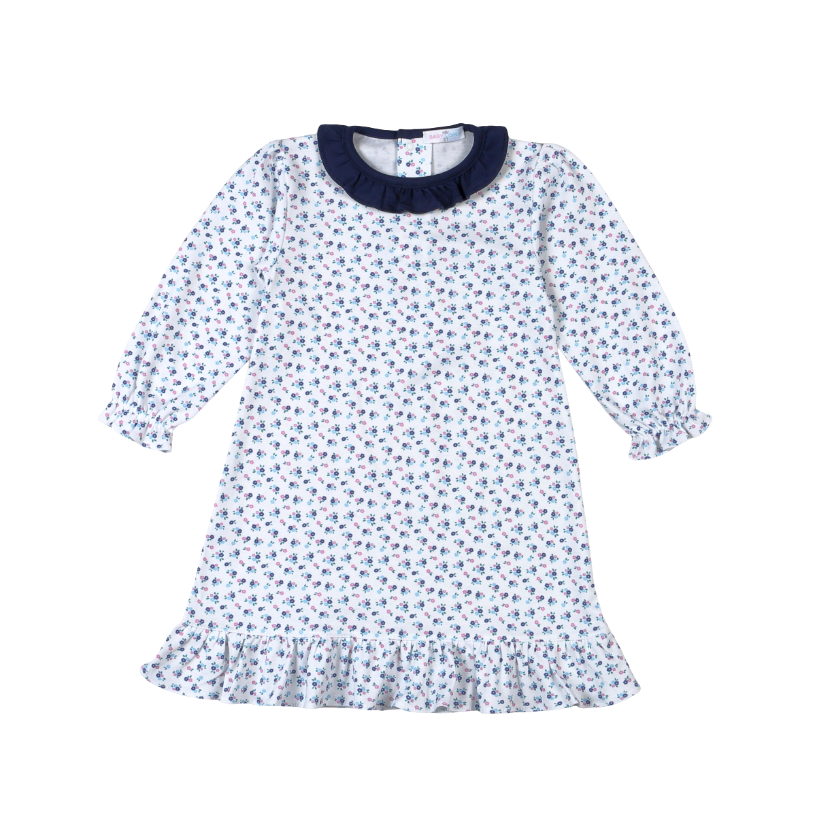 CAL-340 Callie Floral Pima Dress