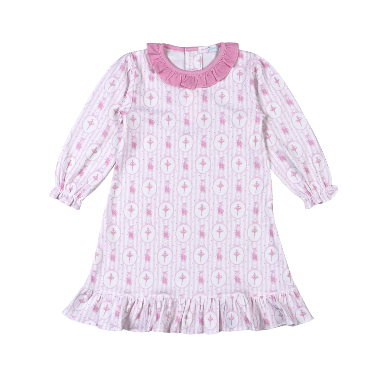 PIB-340 Pink Ballerina Pima Dress