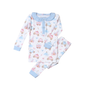 PCA-799 Princess and CastlesFloral Pima Two Pcs Loungewear
