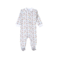 TNC-014 The Tiny Nutcracker Pima Zipper Footie