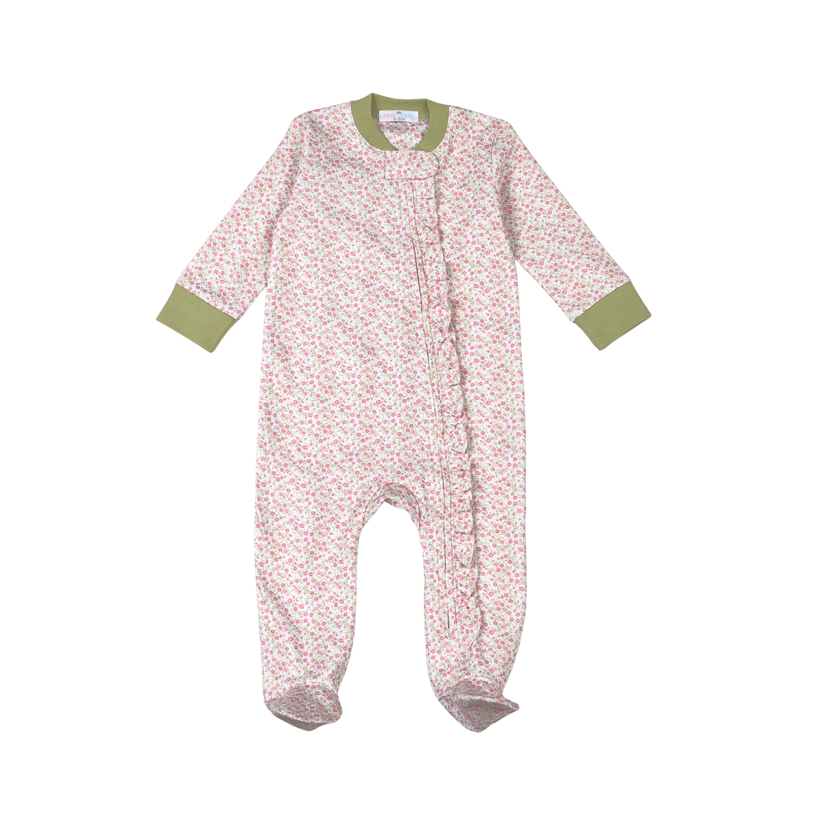 MEL-214 Melody Pima Zipper Footie