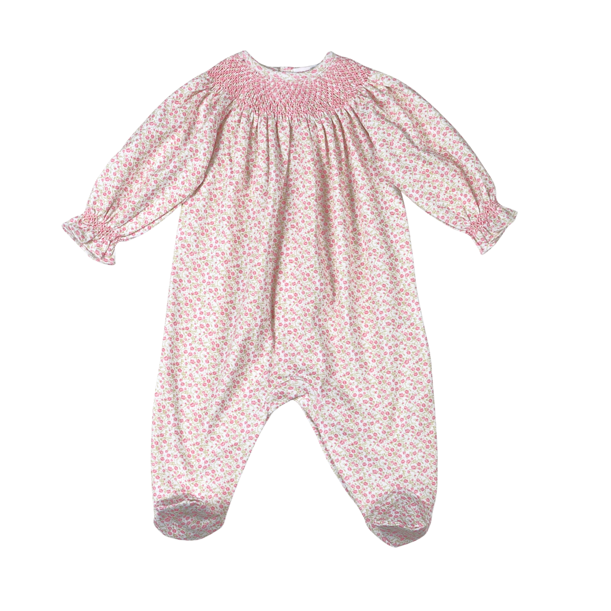 MEL-514 Melody Hand Smock Bishop Footie