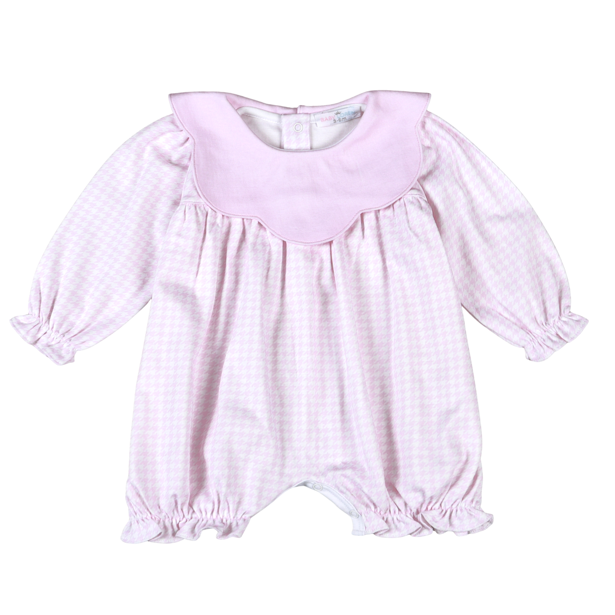 SAS-131 Pink Susie Pima Bib Bubble