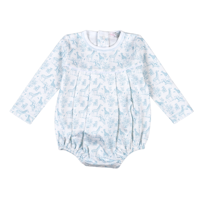 BSF-030 Blue Baby Safari Pima Bubble