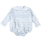 BSF-430 Blue Baby Safari Hand Smock  Bubble