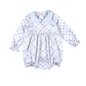 BCQ-230 Blue Coquettes  Pima scalop collar Bubble