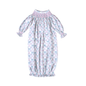 BCQ-519 Blue Coquettes  Hand Smock Bishop Gown