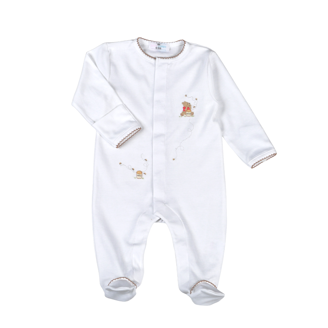 HBR-614 Honey Bear Pima Footie