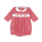 SWS-630 Red Christmas Sweet Santa Hand Smk Pima Bubble