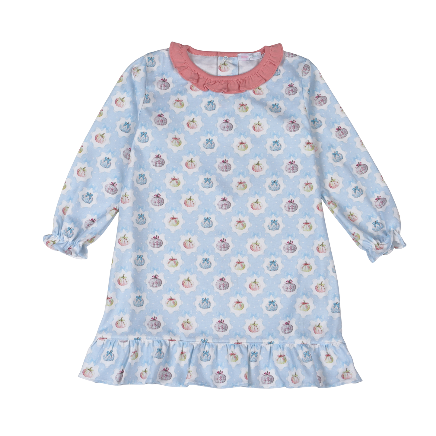 PCC-340 Pumpkin and Coquettes  Pima Dress