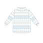 ALN-210 Alina Floral Pima turtleneck