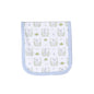 BLP-218 BLUE BUNNIES PIMA BURPING PAD