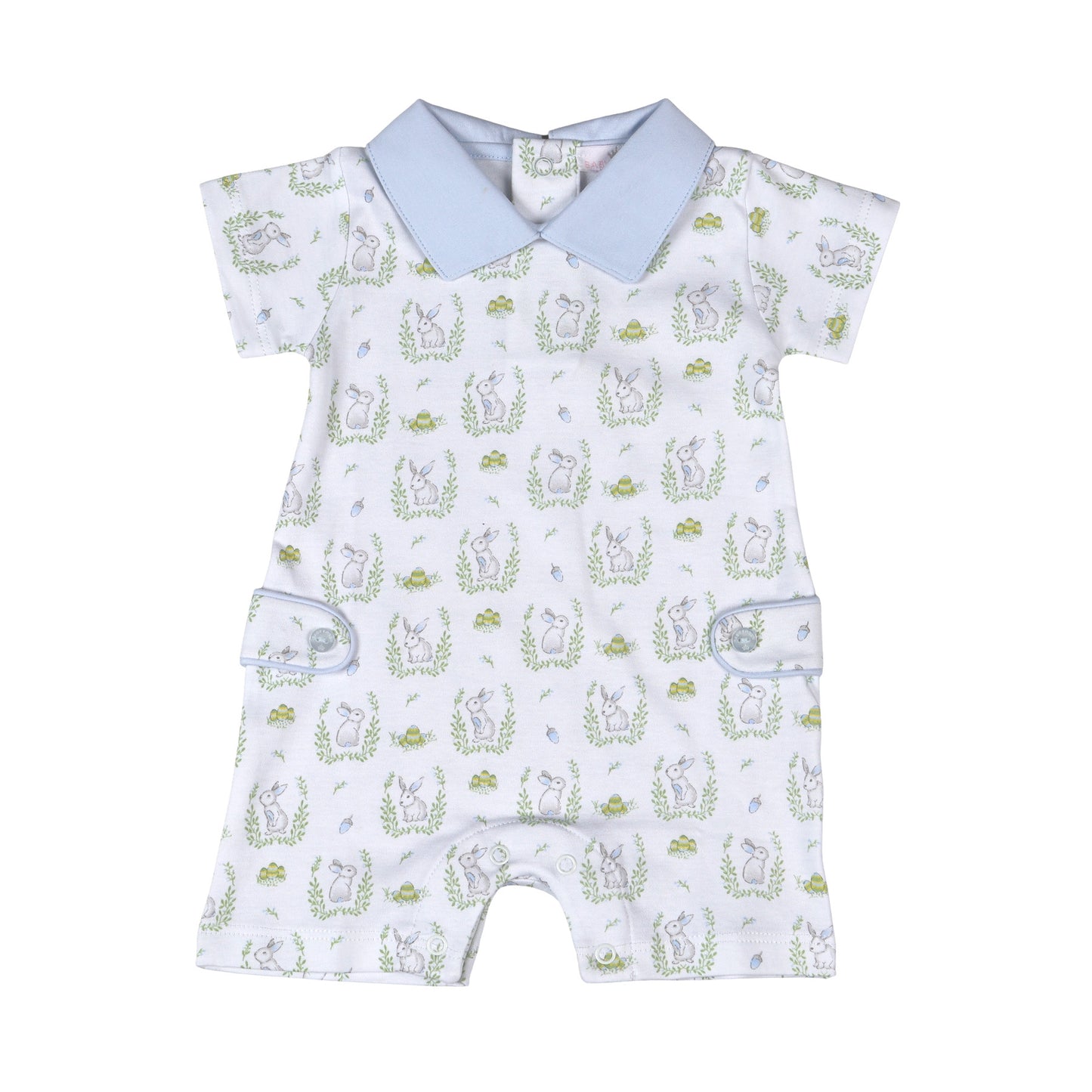 BLUE BUNNIES PIMA POINTY COLLAR